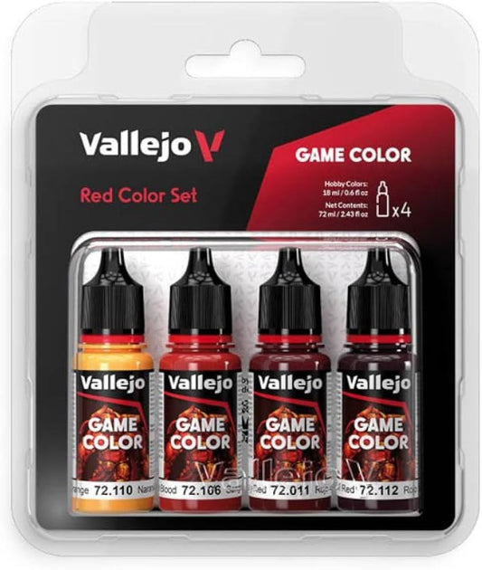 Paints sets: Vallejo BSL Red Game Color
