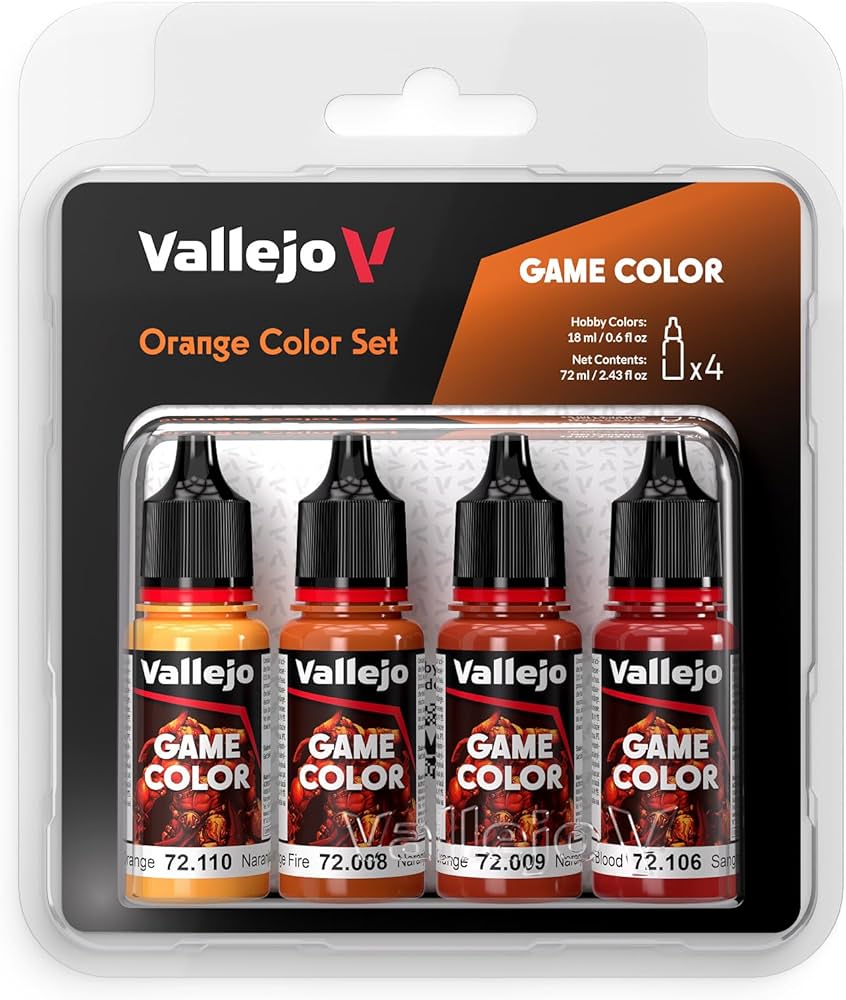 Paints sets: Vallejo BSL Orange Game Color