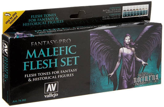 Paints sets: Malefic Flesh Tones Fantasy-Pro