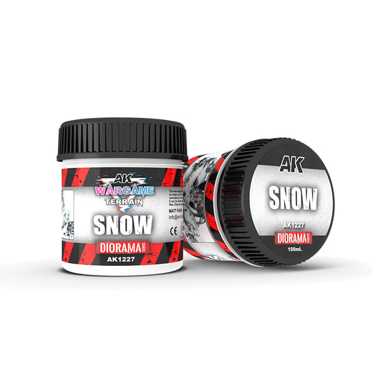 Basing: Ak snow wargame terrain