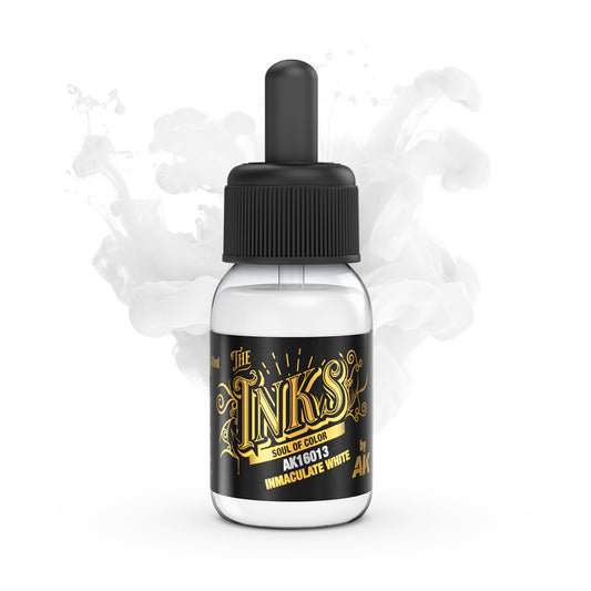AK interactive Inks: INMACULATE WHITE INK