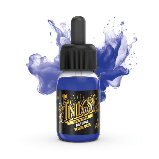 AK interactive Inks: FLUOR BLUE