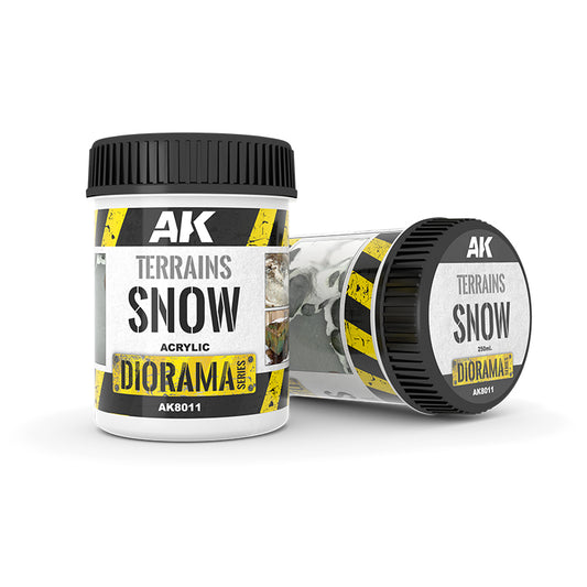 Basing: Ak Terrains snow 250ML