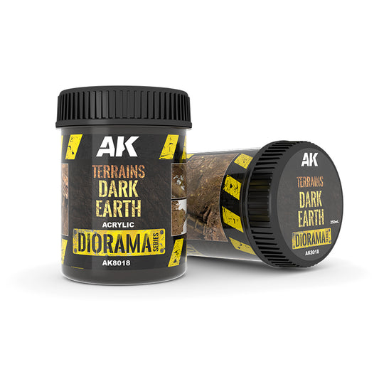 Basing: Ak terrains dark earth 250ML