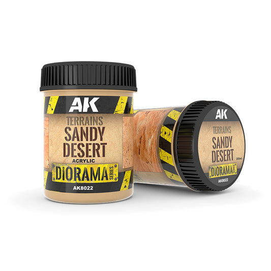 Basing: Ak terrains sandy desert 250ML