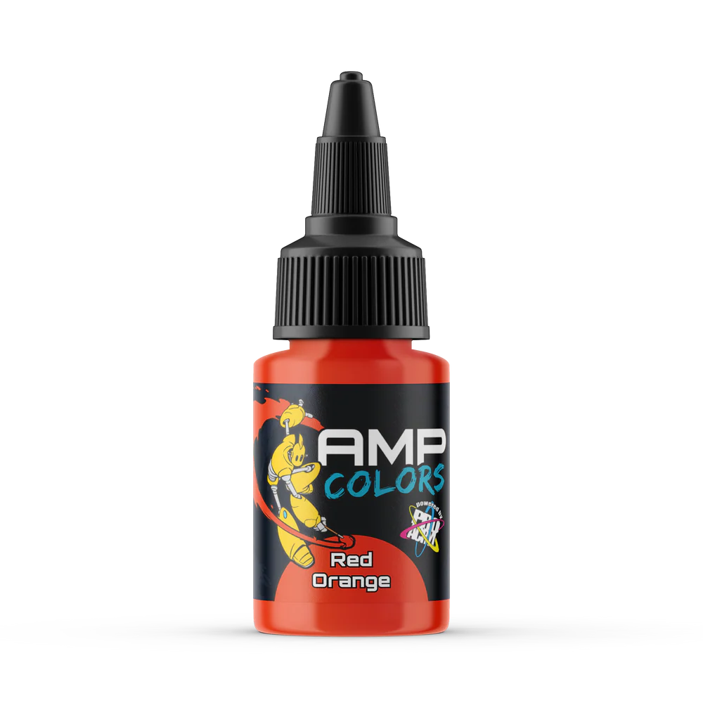 Paints Singles: AMP017-Red Orange