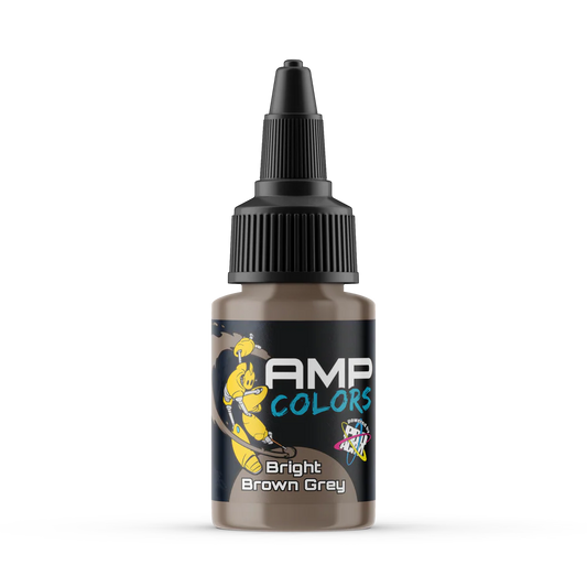 Paints Singles: AMP021-Bright Brown Grey
