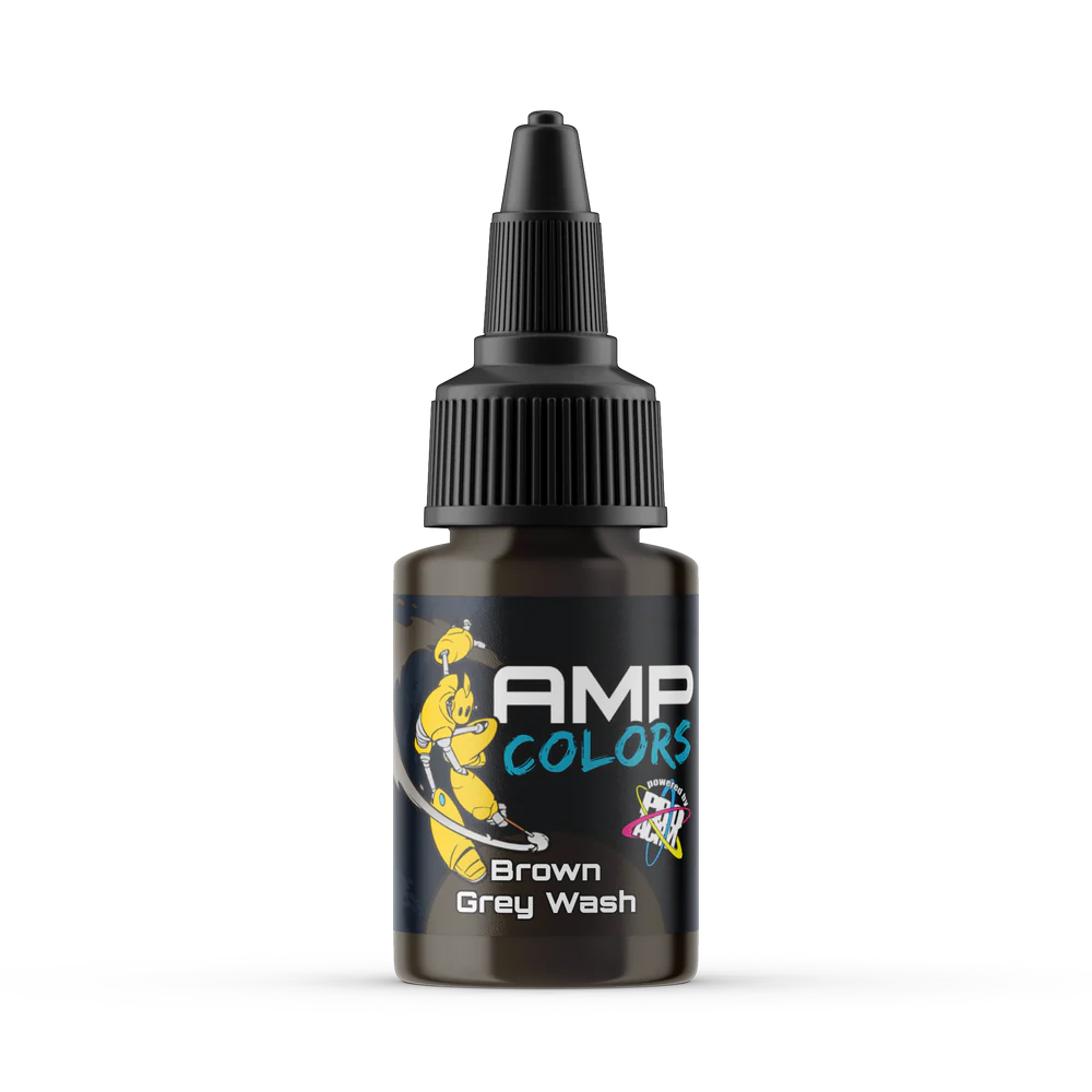 Paints Singles: AMP023-Brown Grey Wash