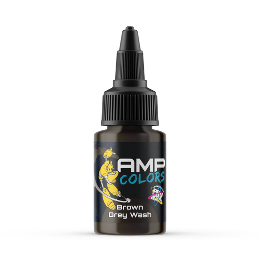 Paints Singles: AMP023-Brown Grey Wash