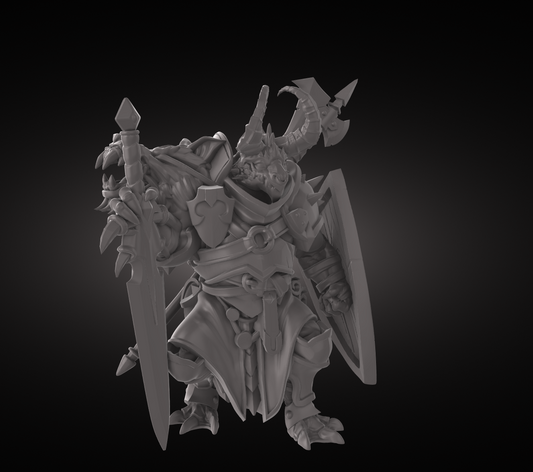 3D Figure: BTB_Dragonborn_Fighter