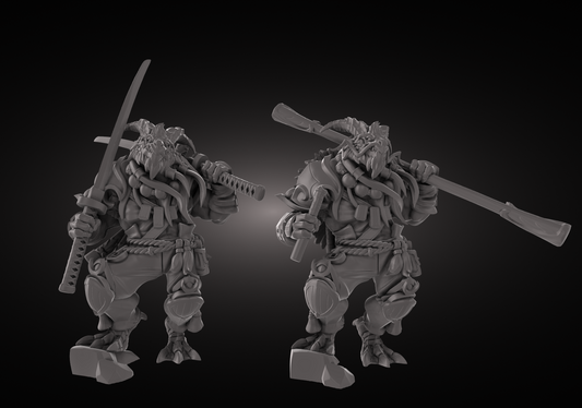 3D Figure: BTB_Dragonborn_Monk