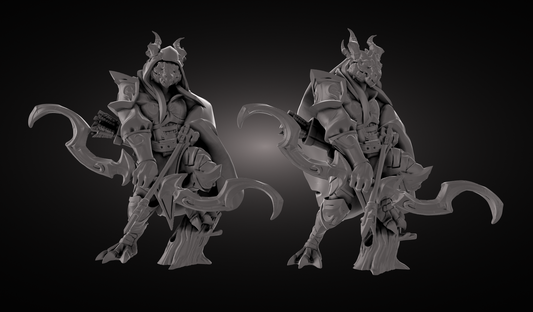 3D Figure: BTB_Dragonborn_Ranger