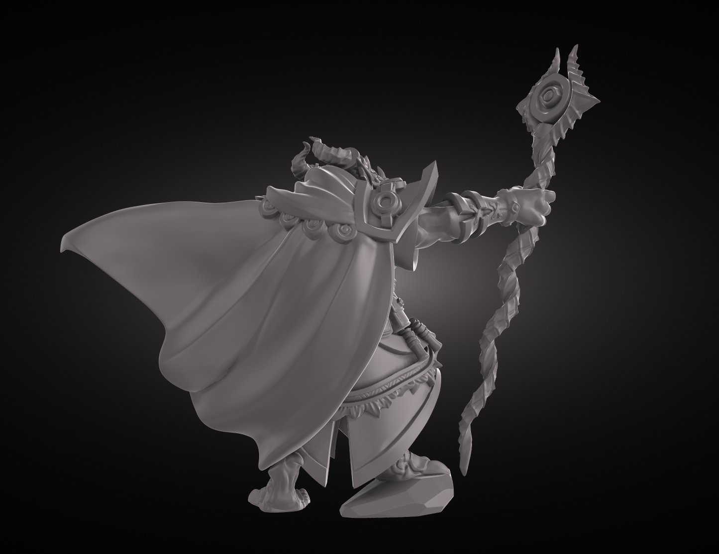 3D Figure: BTB_Dragonborn_Sorcerer