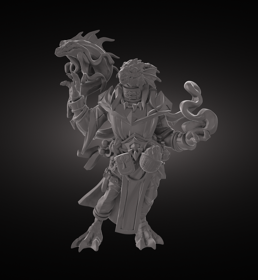 3D Figure: BTB_Dragonborn_Summoner