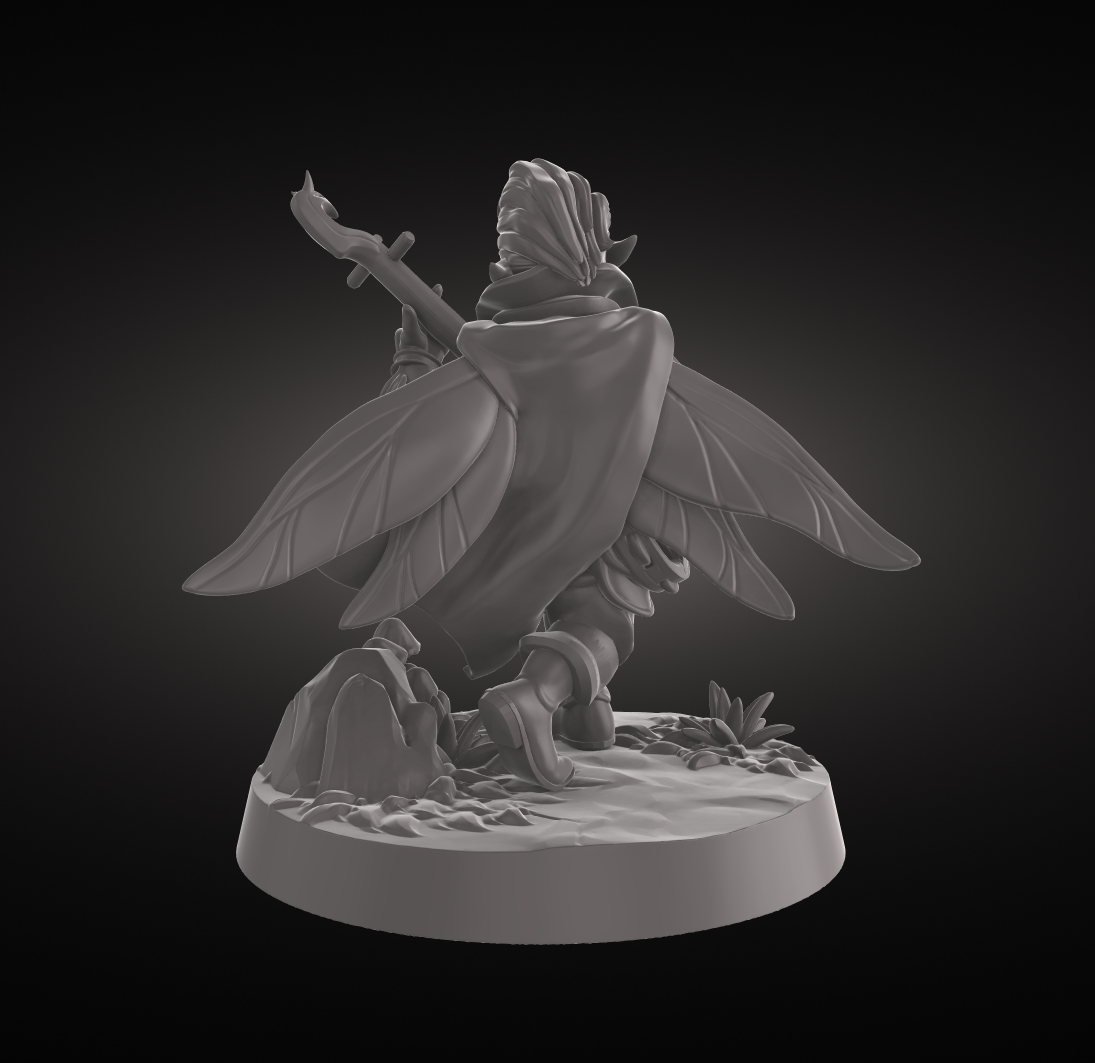 3D Figure: BTB_Pixie_Bard