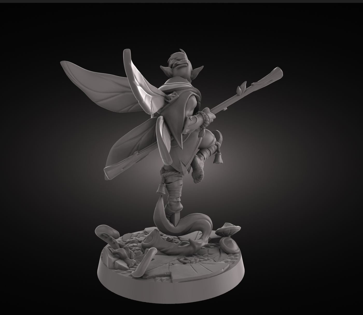 3D Figure: BTB_Pixie_Monk