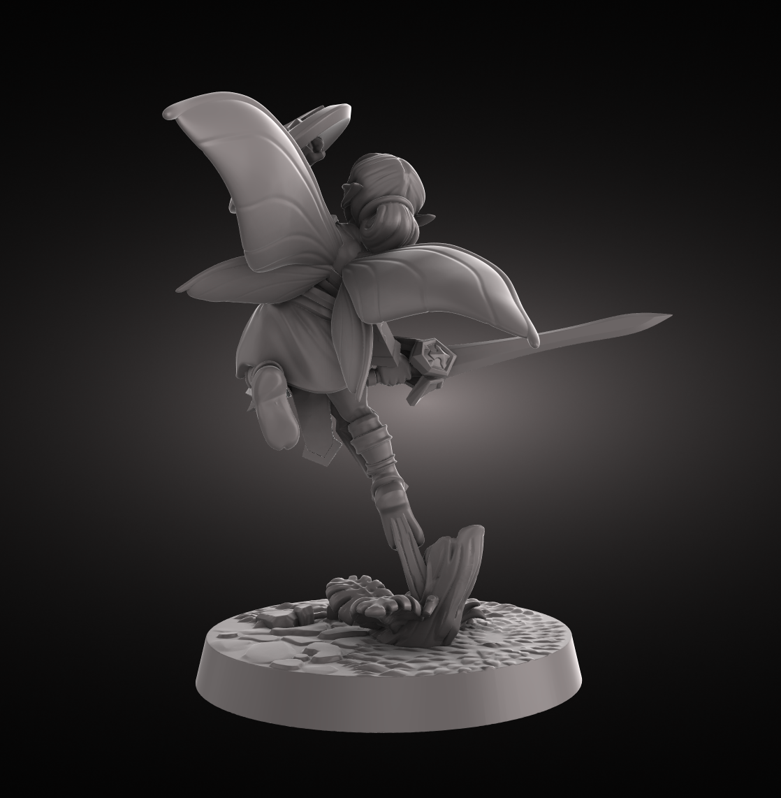 3D Figure: BTB_Pixie_paladin