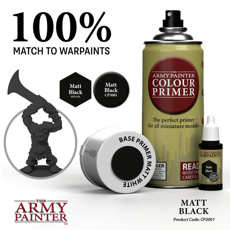 Army Painter Primer matt black