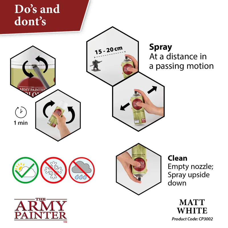 Army Painter Primer matt White