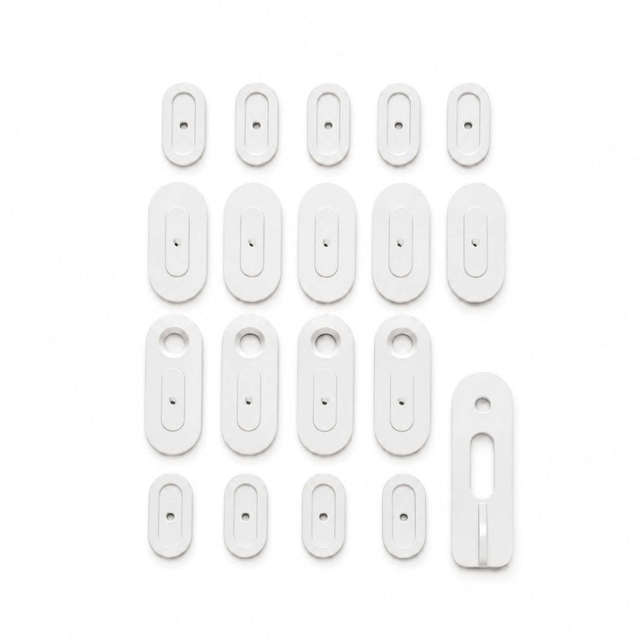 04A-Soportes mounting wall para Skadiis Blanco