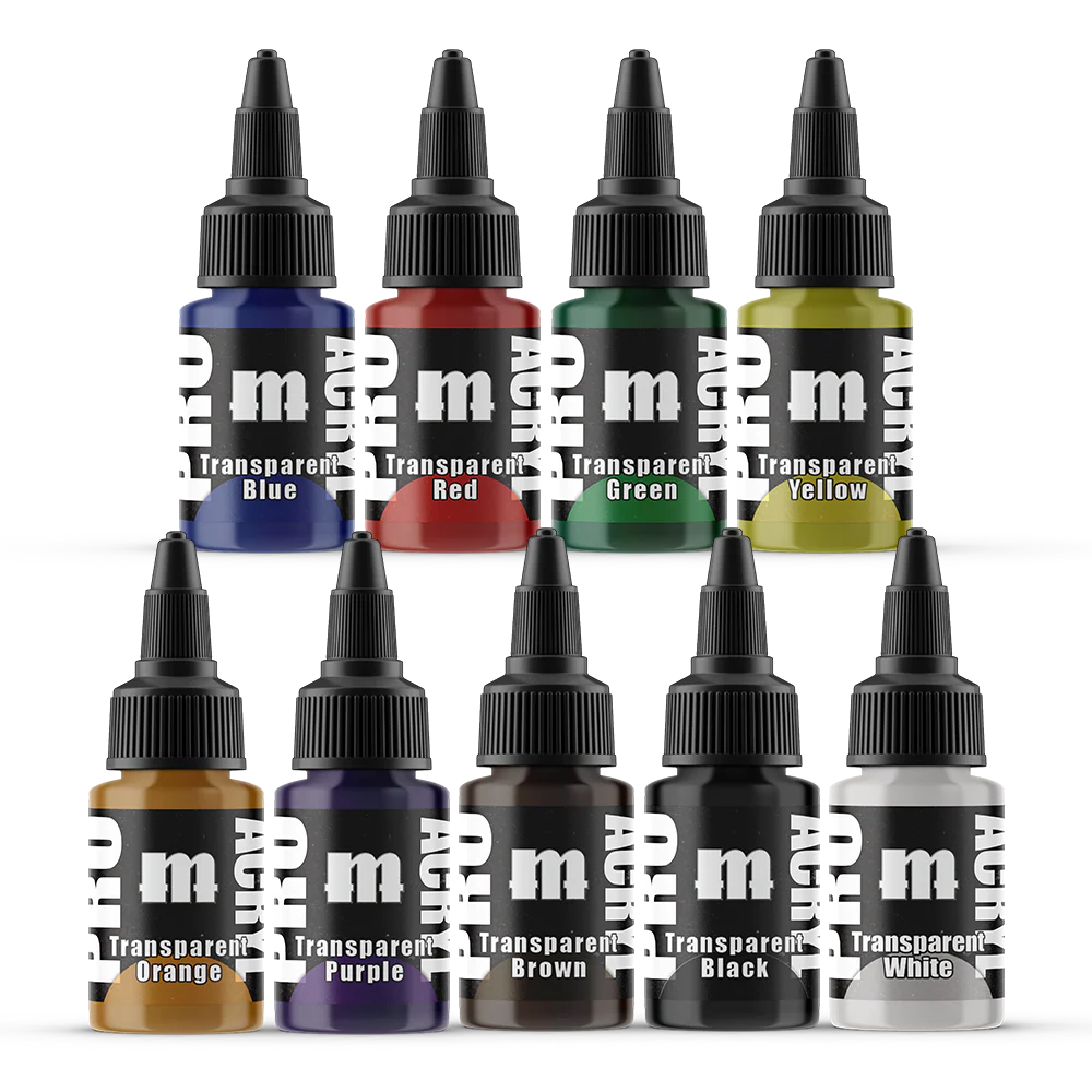 003 Paints:Pro Acryl Expansion Set #2 - 9 Colors