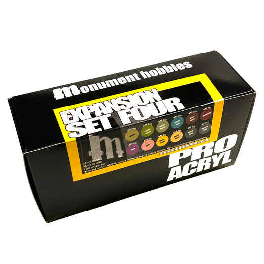 Paints:Pro Acryl Expansion Set #4 - 12 Colors