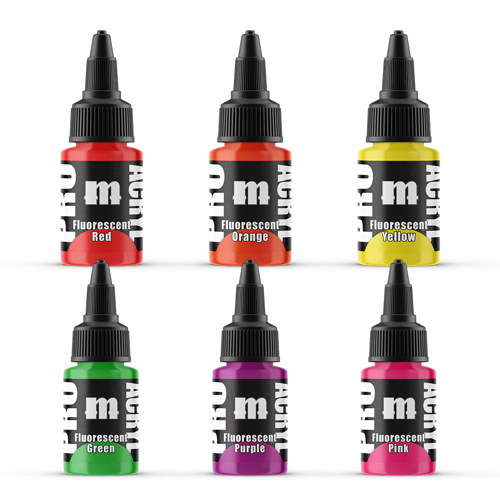 015 Paints:Pro Acryl Fluorescents Set