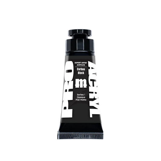 Paints Singles: Tube Expert Acrylics 002 - Carbon Black