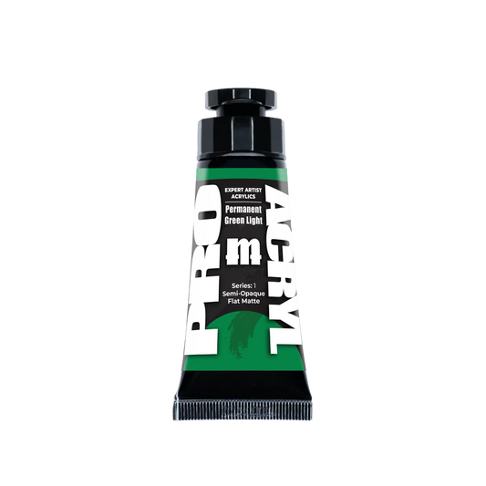 Paints Singles: Tube Expert Acrylics 004 - Permanent Green Light
