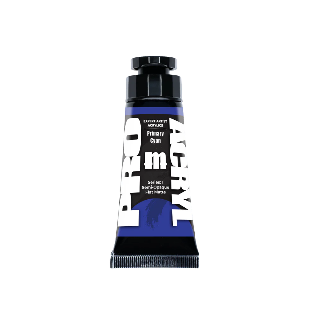 Paints Singles:Tube Expert Acrylics 014 - Primary Cyan
