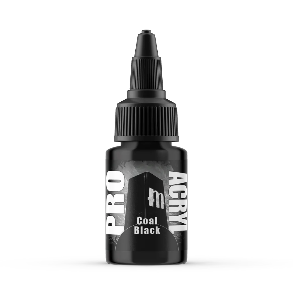 Paints Singles: 002-Pro Acryl Coal Black