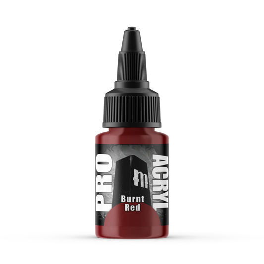 Paints Singles: 008-Pro Acryl Burnt Red
