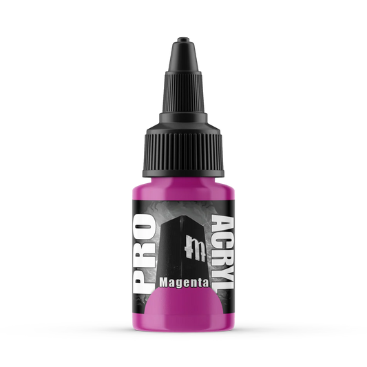 Paints Singles: 011-Pro Acryl Magenta