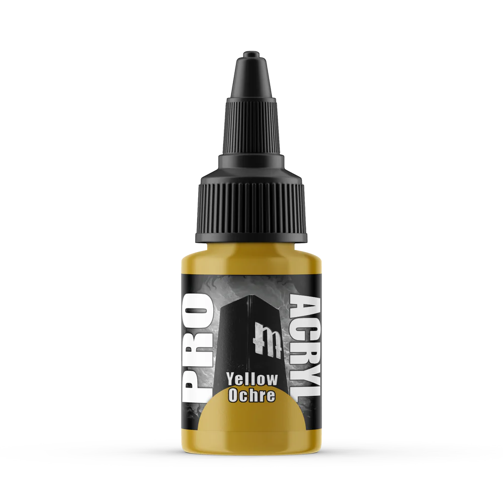 Paints Singles: 038-Pro Acryl Yellow Ochre