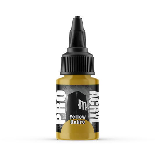 Paints Singles: 038-Pro Acryl Yellow Ochre