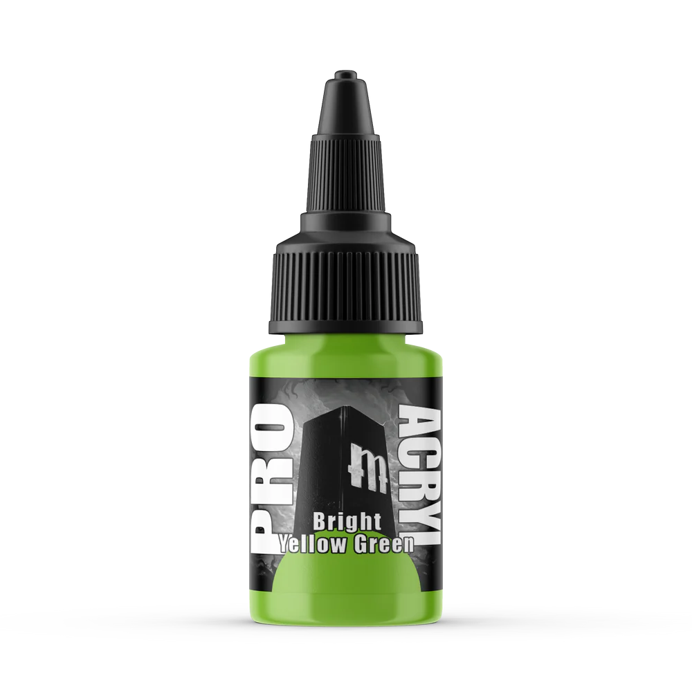 Paints Singles: 039-Pro Acryl Bright Yellow Green