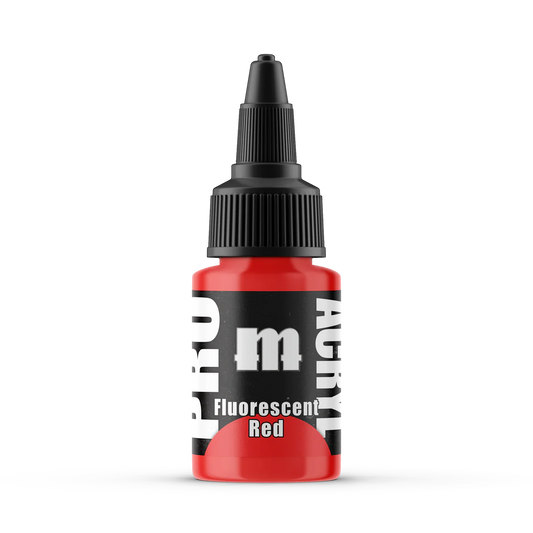 Paints Singles: F01-Fluorescent Red
