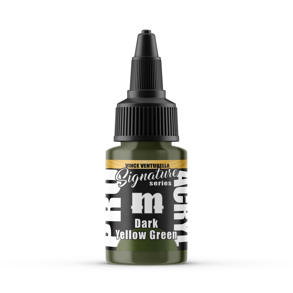 Paints Singles: S06-Vince Venturella Dark Yellow Green