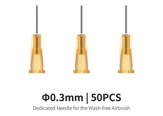 DSPIAE: ф0.3mm Dedicated Needle for Wash-Free Airbrush 50PCS