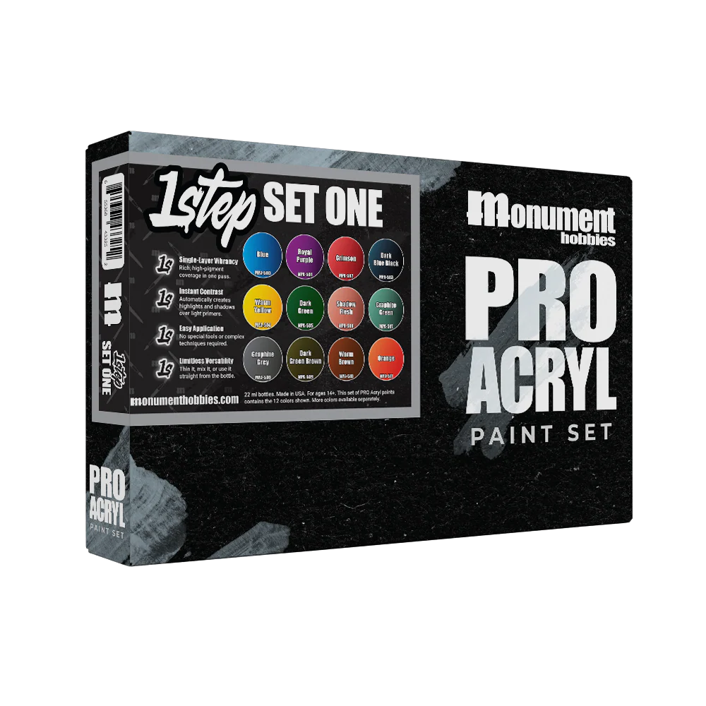 021 Paints:Pro Acryl PRO Acryl 1-Step Set #1