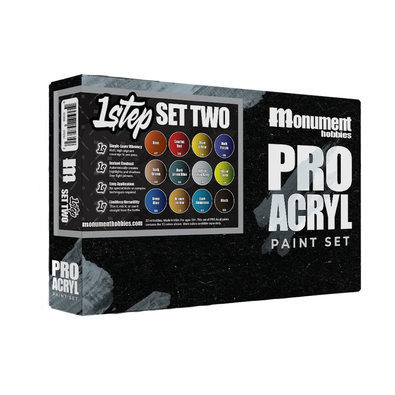 022 Paints:Pro Acryl PRO Acryl 1-Step Set #2