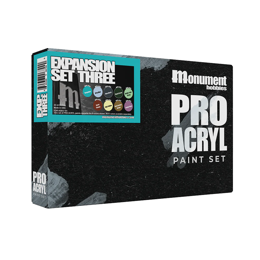 004 Paints:Pro Acryl Expansion Set #3 - 9 Colors