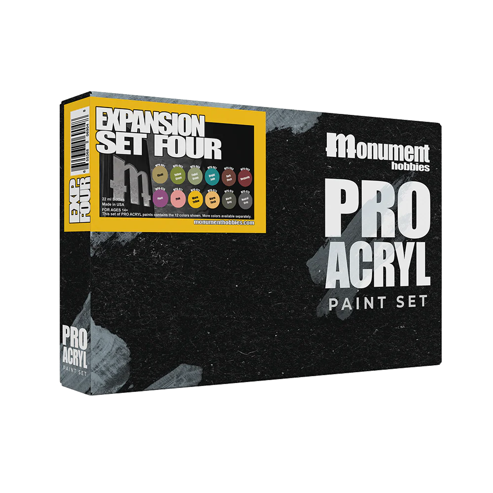 005 Paints:Pro Acryl Expansion Set #4 - 12 Colors