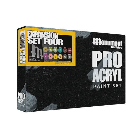 005 Paints:Pro Acryl Expansion Set #4 - 12 Colors
