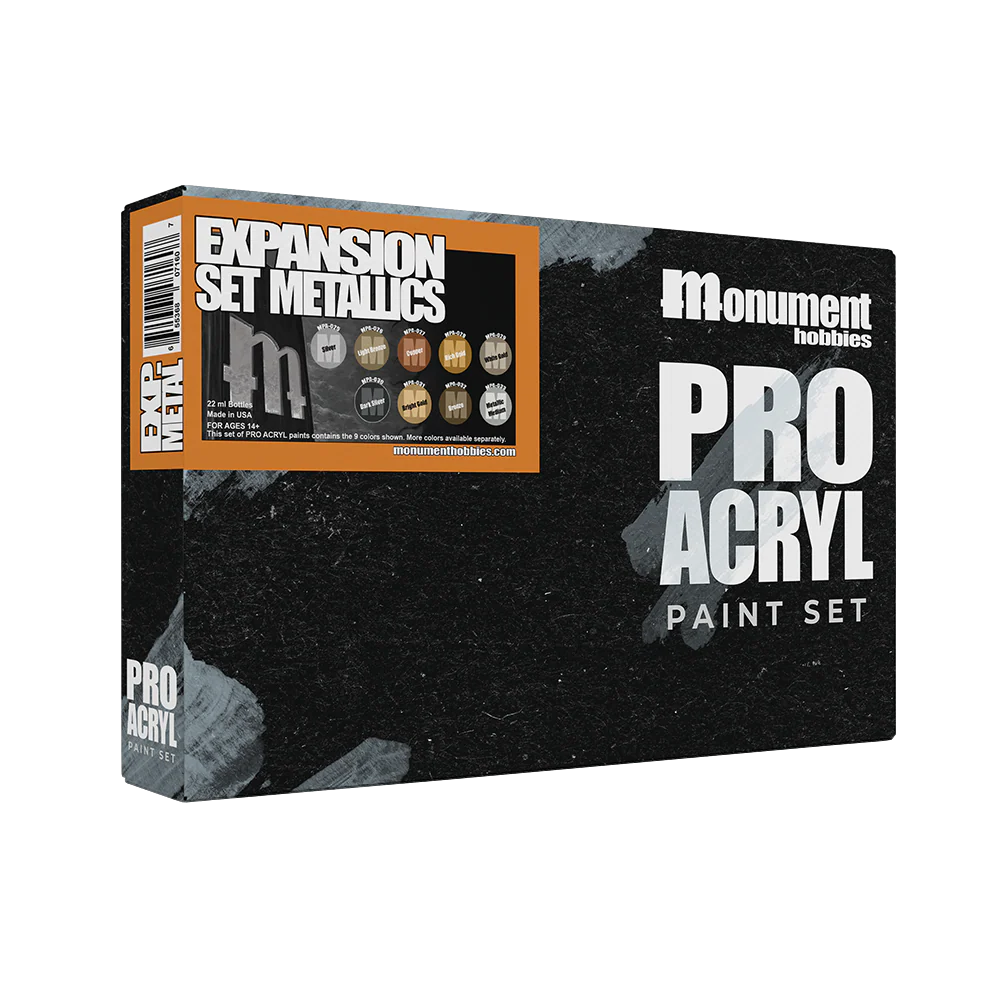 005 Paints:Pro Acryl Expansion Set Metallics