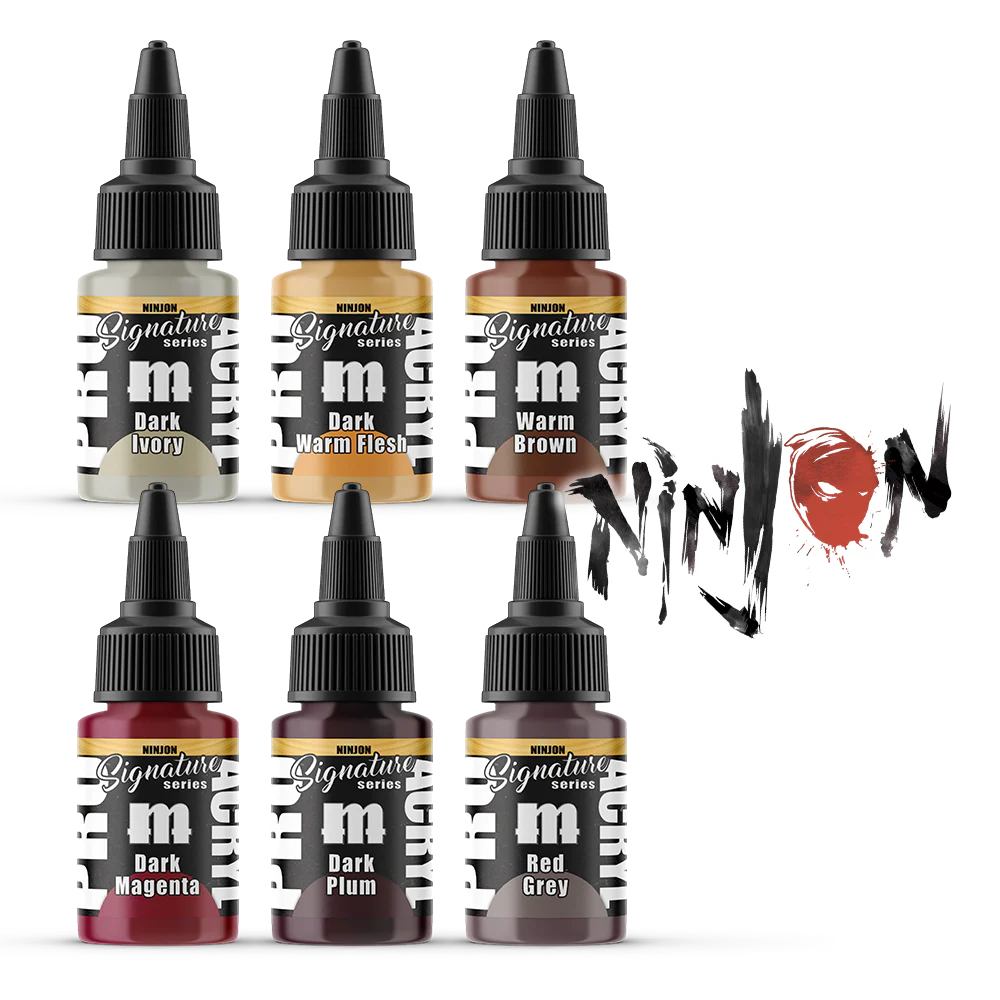 010 Paints:Pro Acryl Signature Series Set 2 - Ninjon