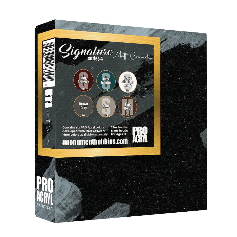 012 Paints:Pro Acryl Signature Series Set 4 - Matt Cexwish