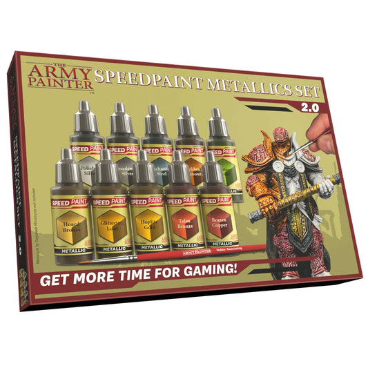 Army Painter: Speedpaint Metallic Set 2.0