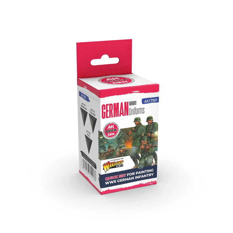 Paints sets: AK Interactive Quick Gen - German Uniforms (Set)