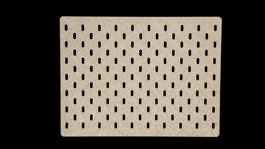 02A-Pegboards Skadis holes 29,5 x39cms